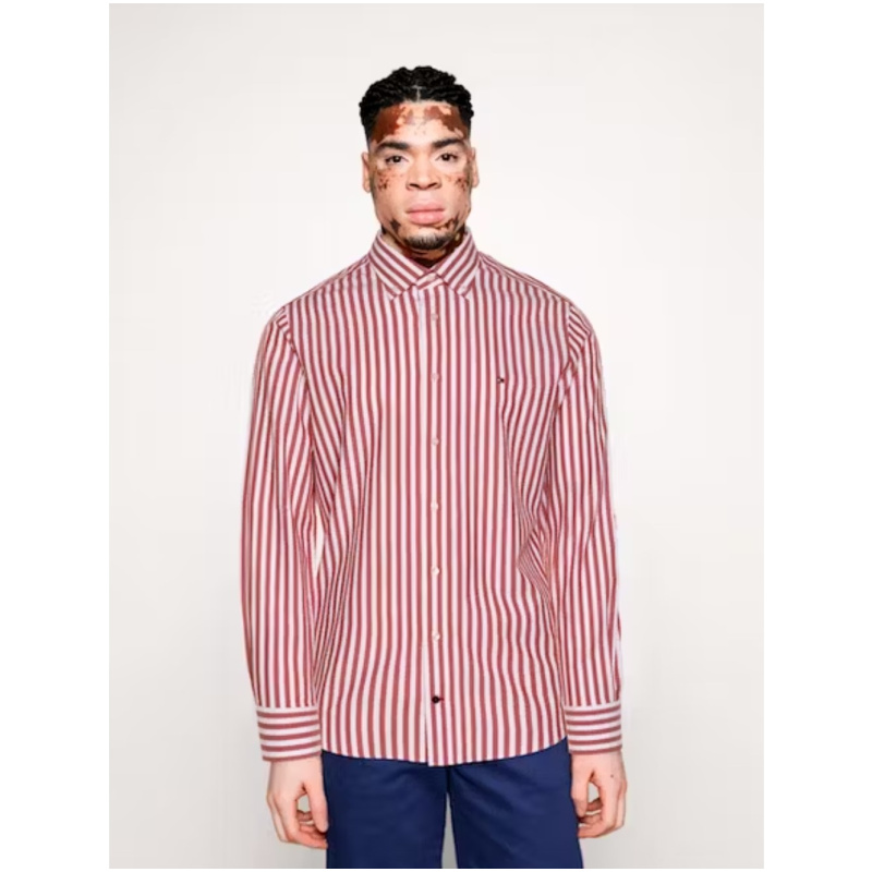 TOMMY HILFIGER CL-W ROYAL OXF STRIPE RF SHIRT
